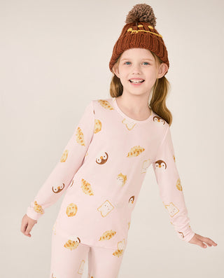 AIMER KIDS Animal Pattern Warm Clothing Set for Girls