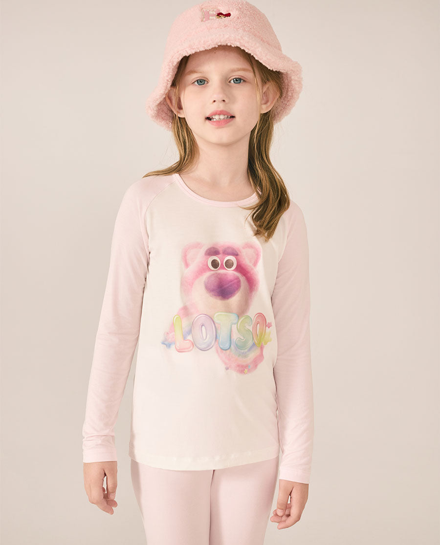AIMER KIDS  Toy Story Modal Thermal Base Suit  for Girls