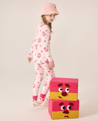 AIMER KIDS Toy Story Modal Thermal Base Suit for Girls