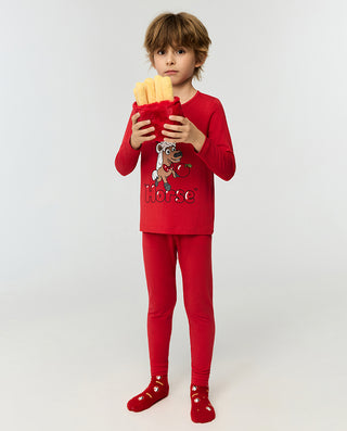 Aimer Kids Milk Fiber Thermal Set