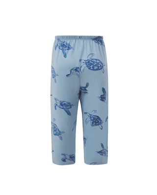 Aimer Kids Short-sleeve Tops Homewear Set For Boys