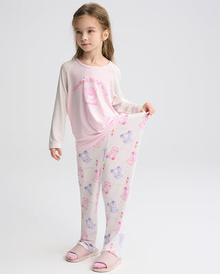 Aimer Kids Long-sleeved Homewear Set For Girls