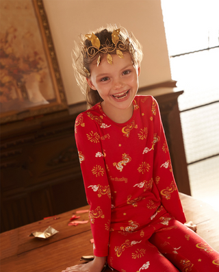 Aimer Kids Cute Dragon Base Layer Set For Girls