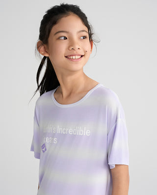 Aimer Kids Short-sleeved Nightdress For Girls