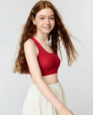 Aimer Junior Red Third-Stage Sports Bra