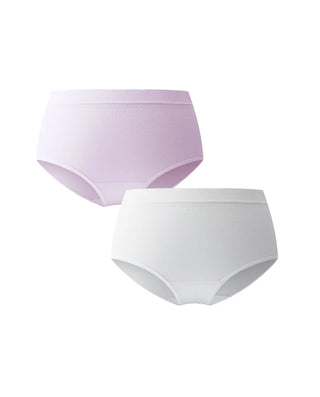 Aimer Kids 2-Pack  Modal Mid-Rise Boyshorts