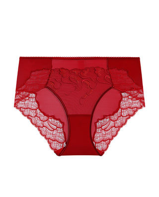 Aimer Red Lace Boyshorts