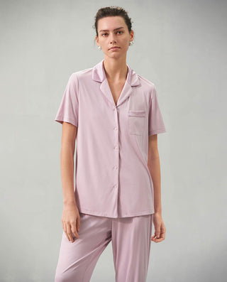 Aimer Short-Sleeve Pajamas Set