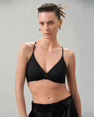 Aimer Wireless Front Close Triangle Bra