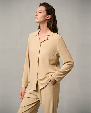 Aimer V-Neck Soft Pajama Set