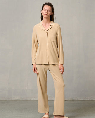 Aimer V-Neck Soft Pajama Set