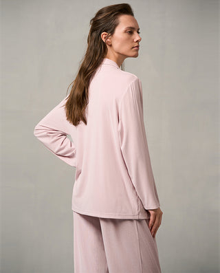 Aimer V-Neck Soft Pajama Set