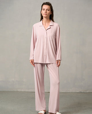 Aimer V-Neck Soft Pajama Set