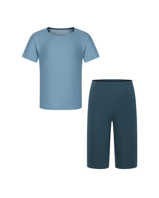 Aimer Kids Boys Algae Sleepwear Pajamas Set