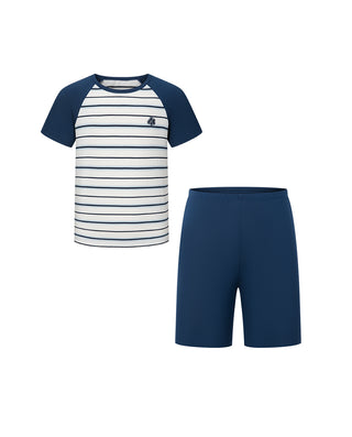 Aimer Kids Boys Short-sleeve Homewear Set