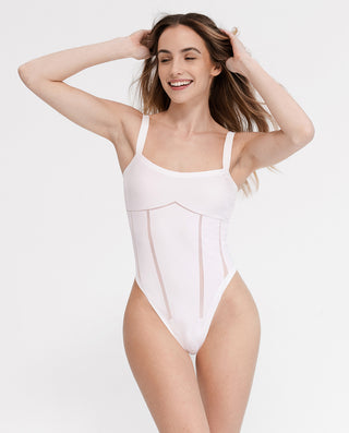Aimer Cloud-Knit Sculpting Bodysuit