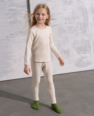 Aimer Kids Basic Long John Set For Girls