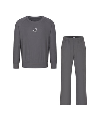 Aimer Kids Pullover Long-Sleeve Loungewear Set