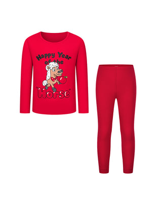 Aimer Kids Milk Fiber Thermal Set