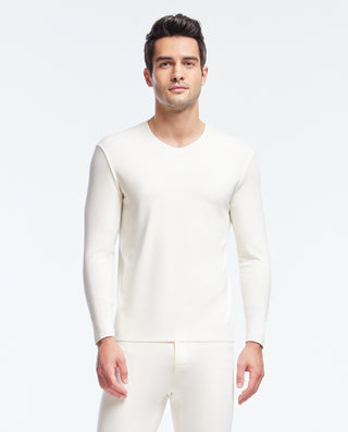 Aimer Men Cashmere Seamless Thermal Top