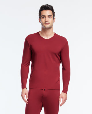 Aimer Men Cashmere Seamless Thermal Top