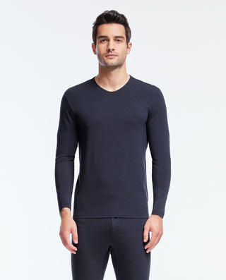 Aimer Men Cashmere Seamless Thermal Top