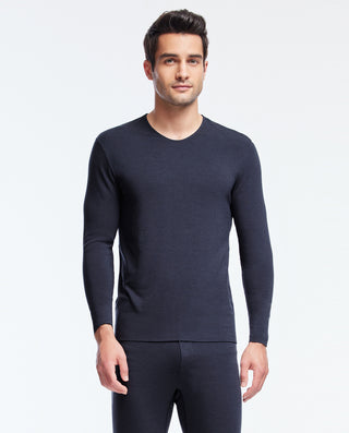 Aimer Men Cashmere Seamless Thermal Top