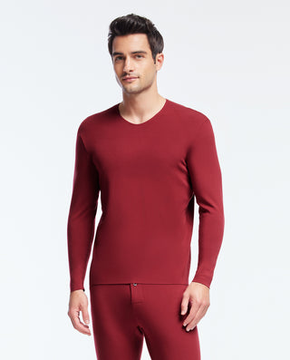 Aimer Men Cashmere Seamless Thermal Top