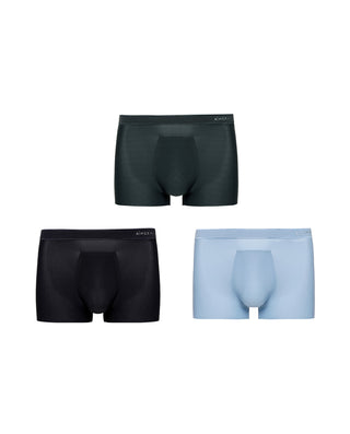 Aimer Men Cool Feeling Breathable Trunks 3 Packs