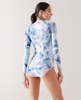 Aimer One-Piece Long-Sleeve Swimsuit