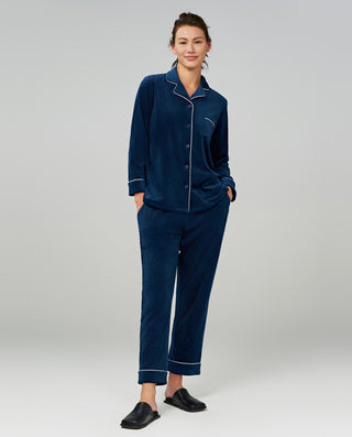 Aimer Medium Thickness Velvet Pajamas Set