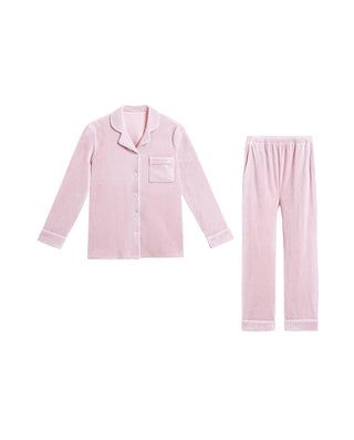 Aimer Medium Thickness Velvet Pajamas Set