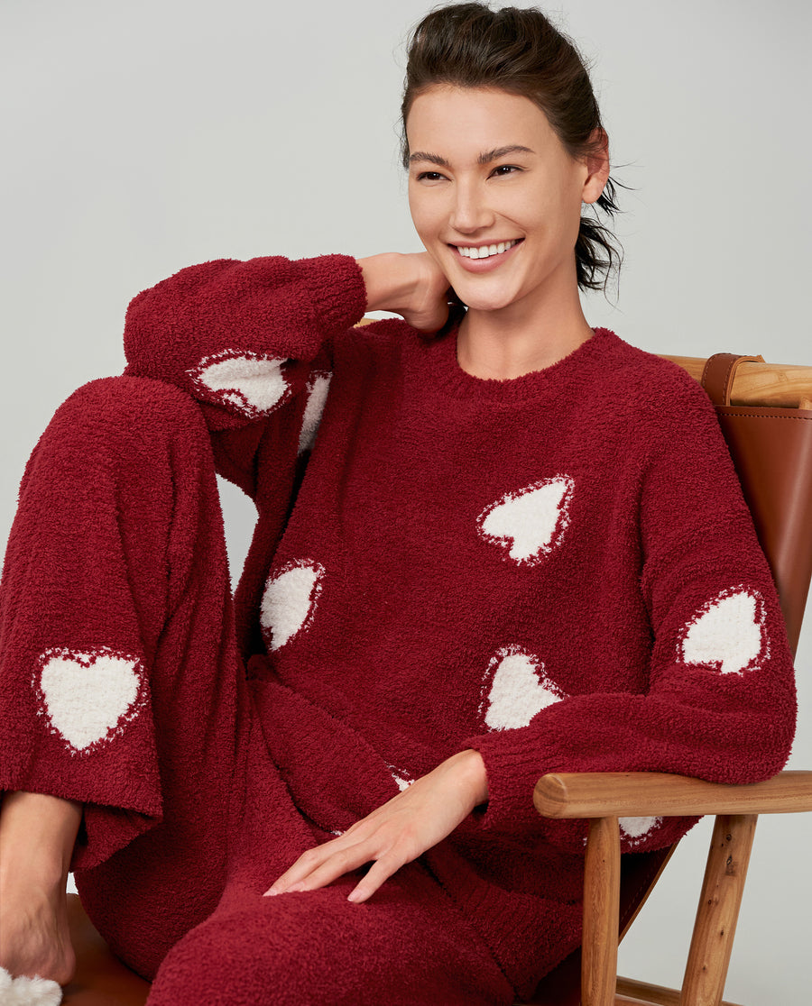 Aimer Long-Sleeve Classic Pajama Set