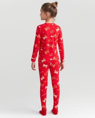 Aimer Kids Cute Dragon Base Layer Set For Girls