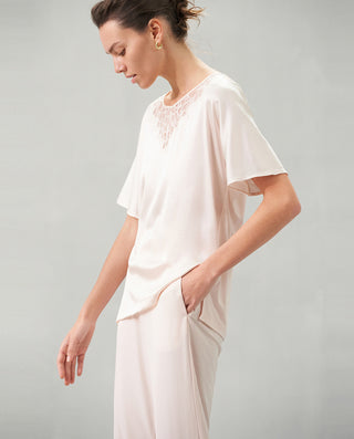 Aimer Short-Sleeve Pajamas Set