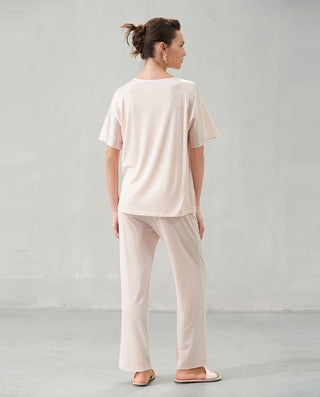 Aimer Short-Sleeve Pajamas Set