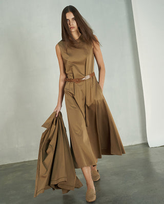 Aimer CHUANG Sleeveless A-line Long Dress