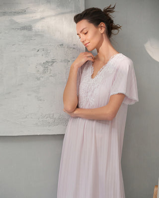 Aimer Lace Built-in Padded Nightgown