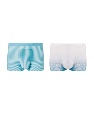 Aimer Men Breathable 2 Packs Trunks