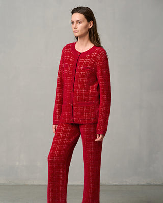 Aimer Flannel Long Pajama Set