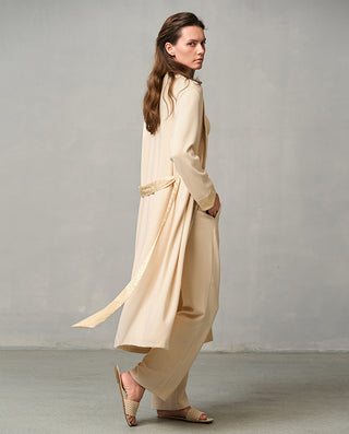 Aimer Skin-Friendly Long Sleeves Robe