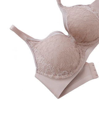 Aimer Mesh Lace  Bra With 3/4 Cup Thin Molded