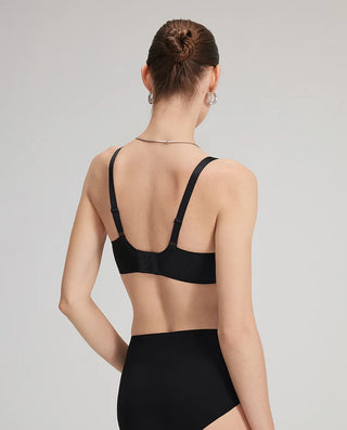 Aimer Mesh Lace  Bra With 3/4 Cup Thin Molded