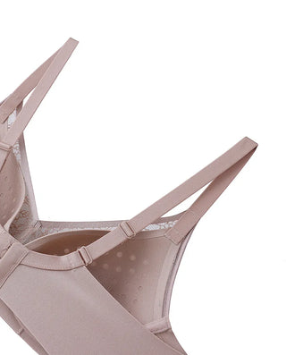 Aimer Mesh Lace  Bra With 3/4 Cup Thin Molded