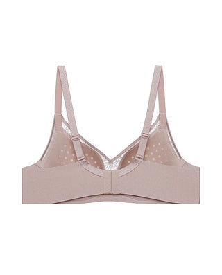 Aimer Mesh Lace  Bra With 3/4 Cup Thin Molded