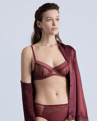 Aimer Lightly Lined Lace Bra