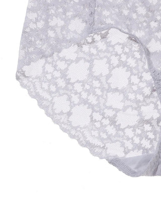 Aimer Flat Lace Applique Mid-Rise Briefs
