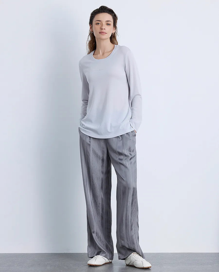 Aimer Textured Pajama Trousers