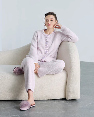 Aimer Keep Warm Long Sleeve Pajama Set