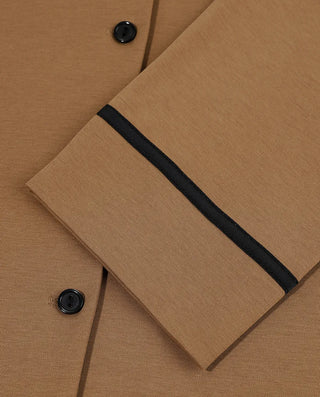 Aimer Lapel Long Sleeve Lounge Set